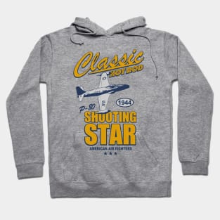 P-80 Shooting Star - Classic Hot Rod Hoodie